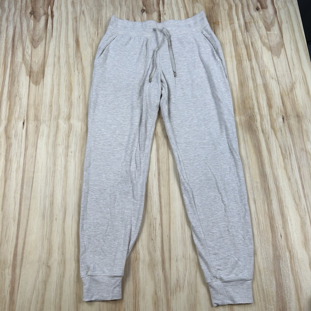 Lululemon Warm Down Jogger *Soft Touch Heathered Core Ultra Light Grey size 6 W5